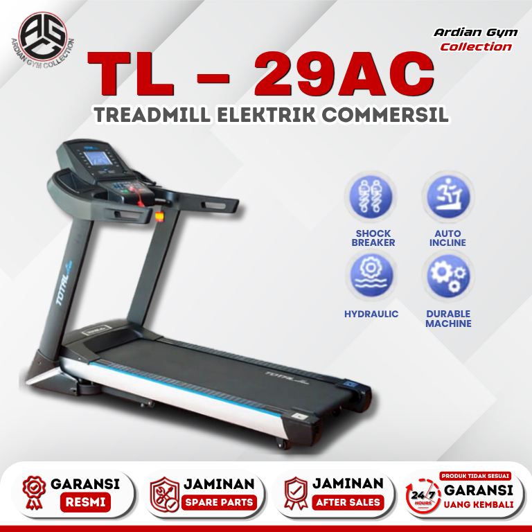 Treadmill Elektrik Commercial TL- 29AC