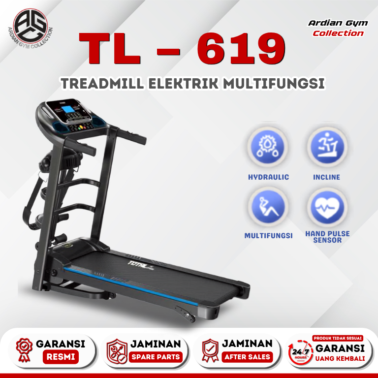 Treadmill Elektrik Multifungsi TL-619