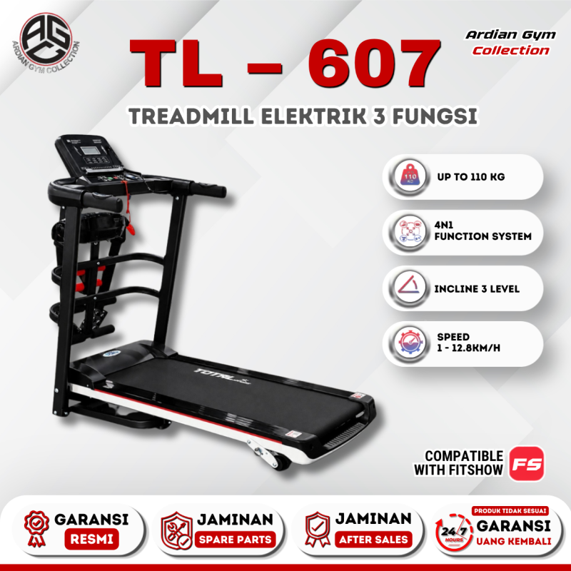 Treadmill Elektrik Multifungsi TL-607