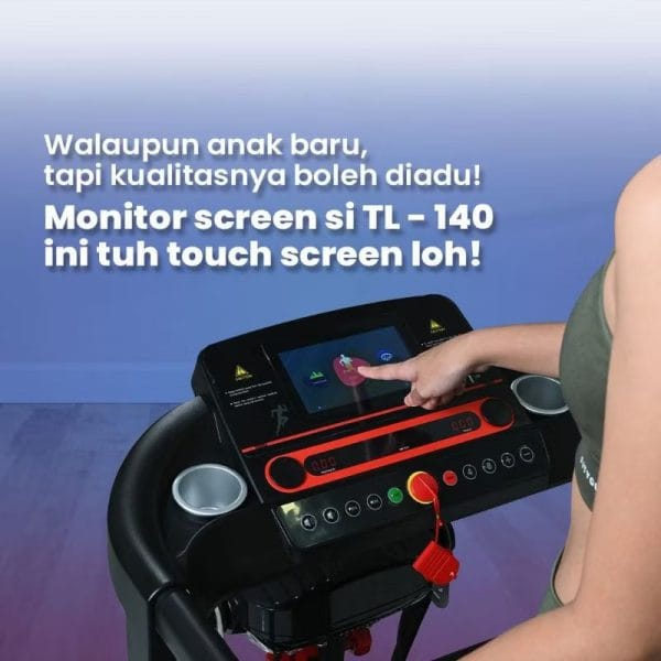 Treadmill Elektrik TL-140 Smart Monitor - Image 3