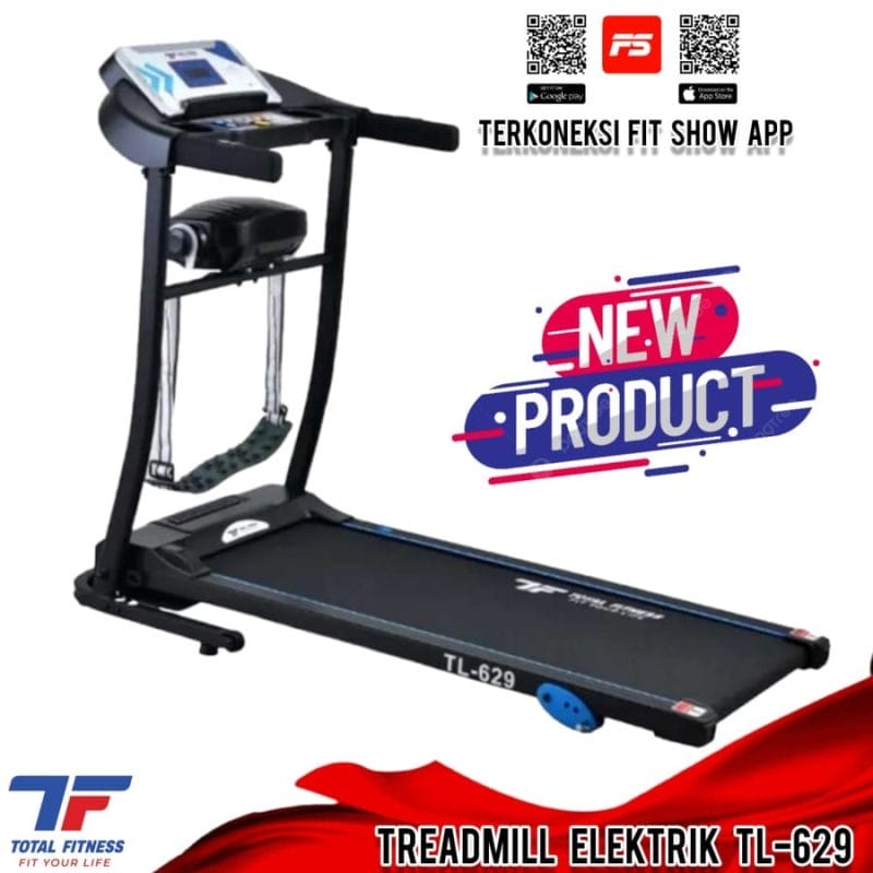 Treadmill Elektrik Tl-629 Multifungsi