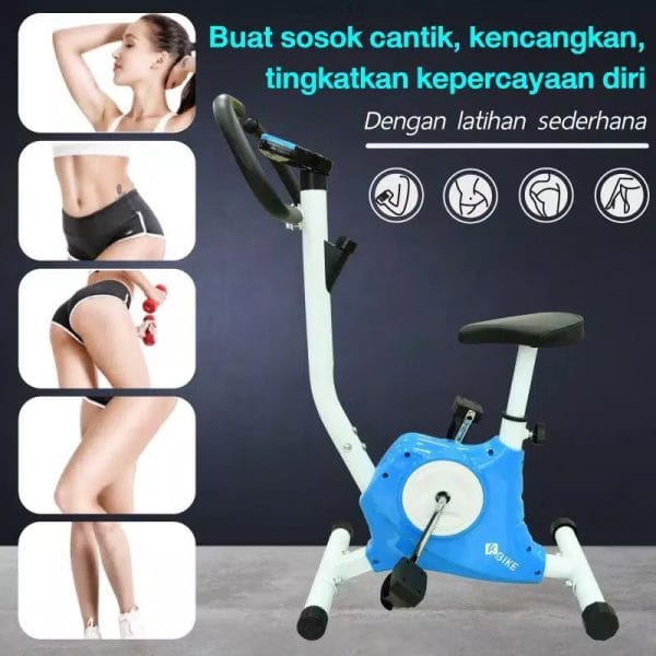 Sepeda Statis Exercise Mini Bike Belt Fitnes TL-8215 - Image 8