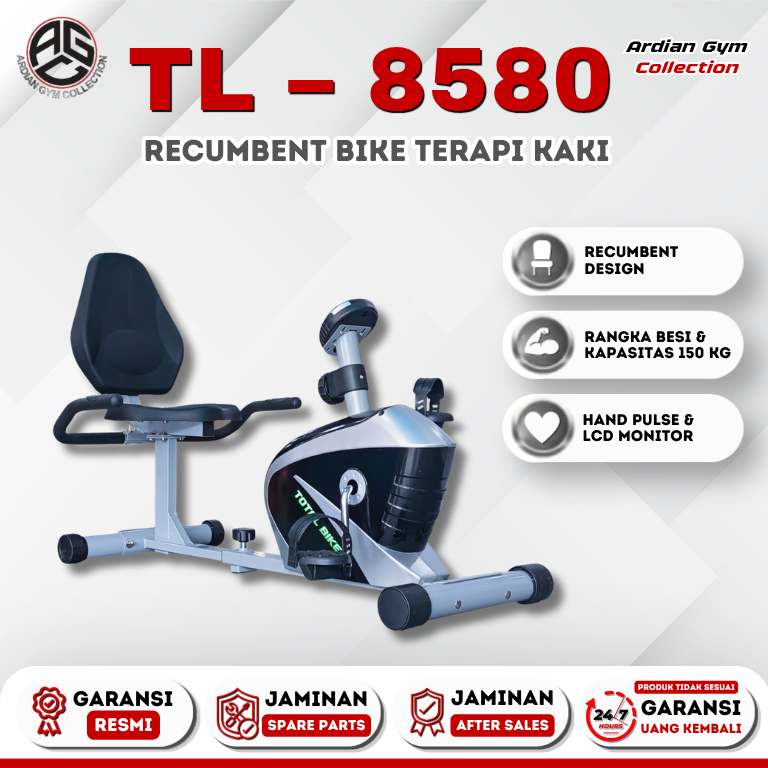 Reccumbent Bike Sepeda Statis