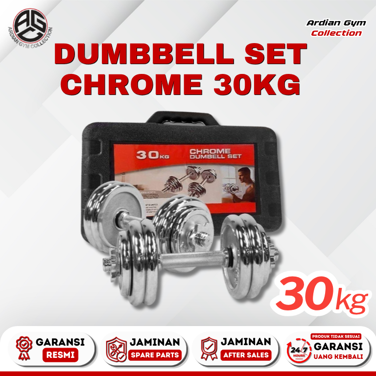 Dumble Sett Chrome 30kg