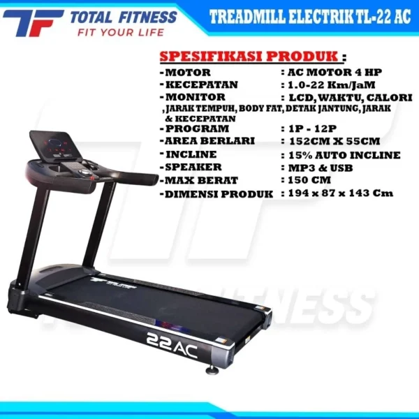 Treadmill TL-22AC - Image 2