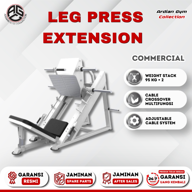 Leg Press Extension Commercial