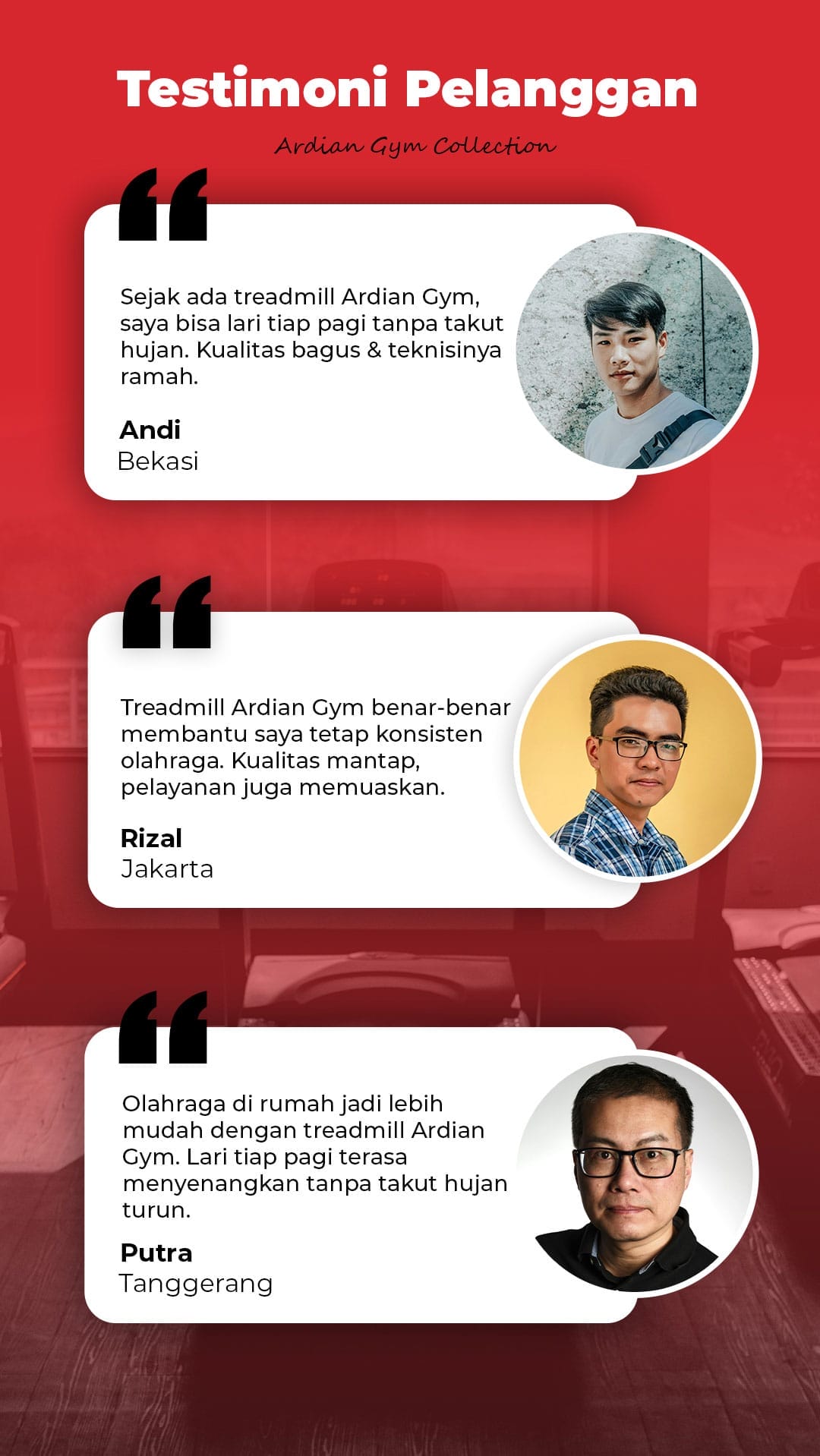 testimoni adrian gym