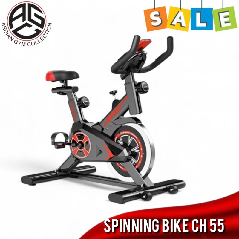 Spinning Bike Sepeda statis champ alat olahraga alat gym