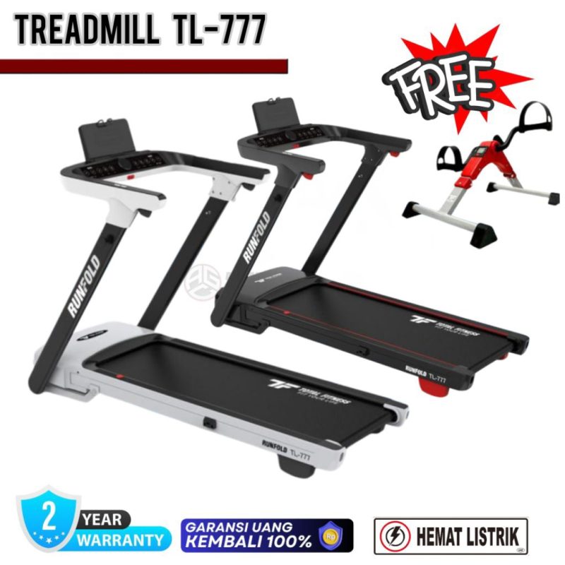 TREADMILL AUTO INCLINE TL - 777 SMART TREADMILL ELEKTRIK