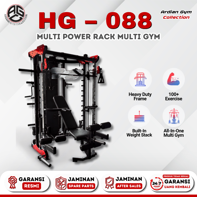 Multi Gym Power Rack Multifungsi Tipe TL-088