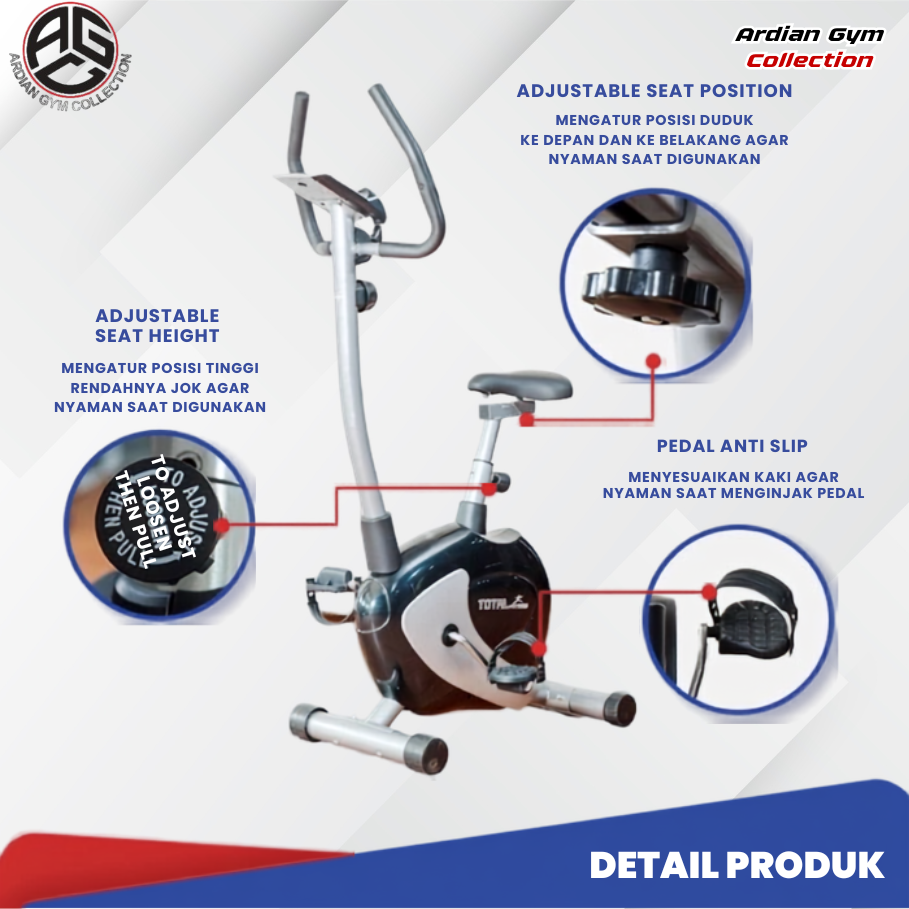 Magnetic Bike Sepeda Olahraga TL-8208 - Image 3