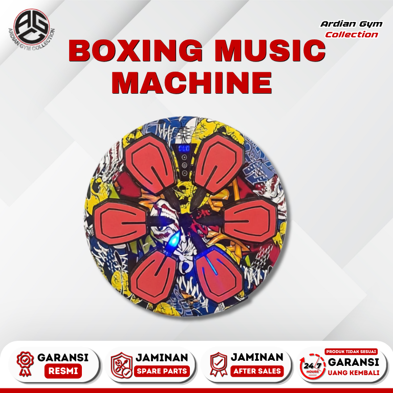 Game Boxing Total Fitness X Champs Boxing Music Machine Alat Olahraga