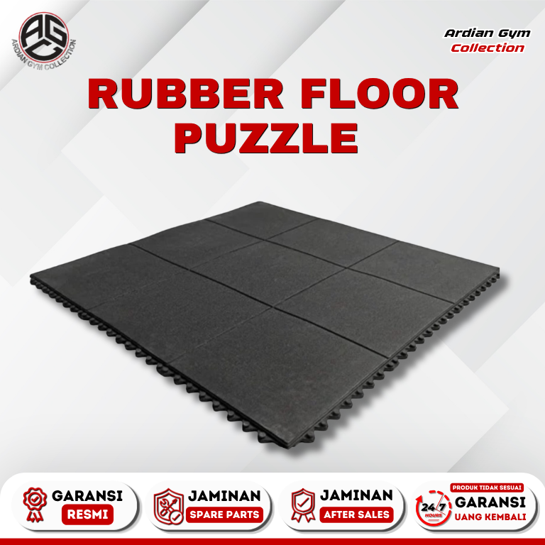 Rubber Floor Puzzle 50x50cm (1m = 4 keping)