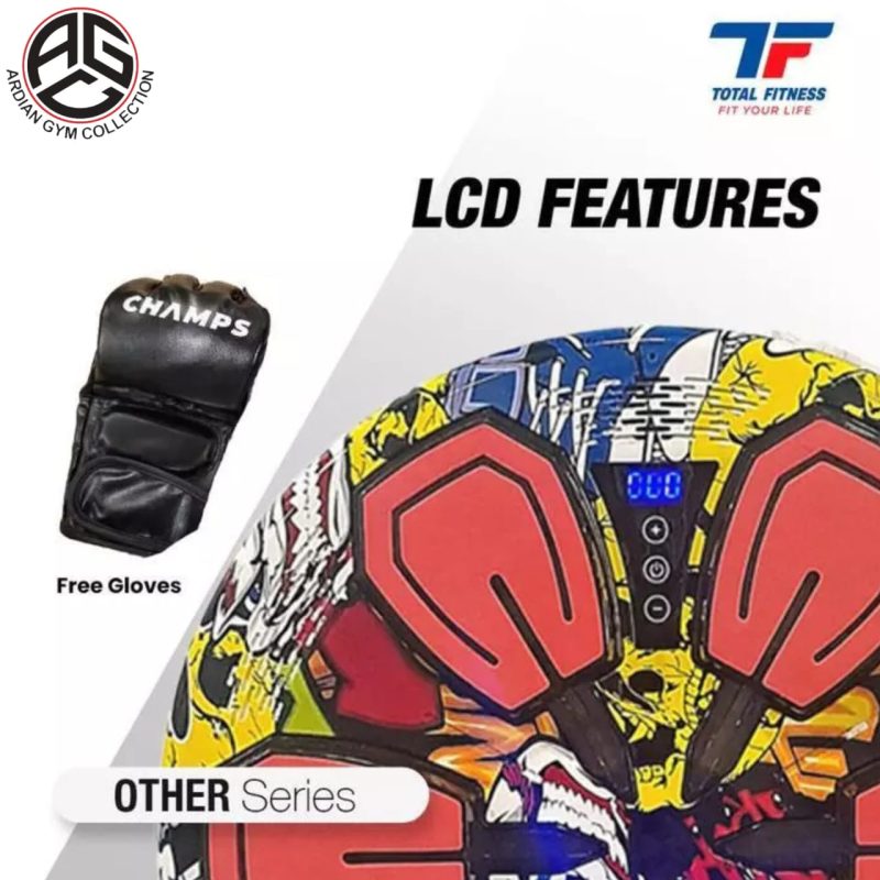 Game Boxing Total Fitness X Champs Boxing Music Machine Alat Olahraga