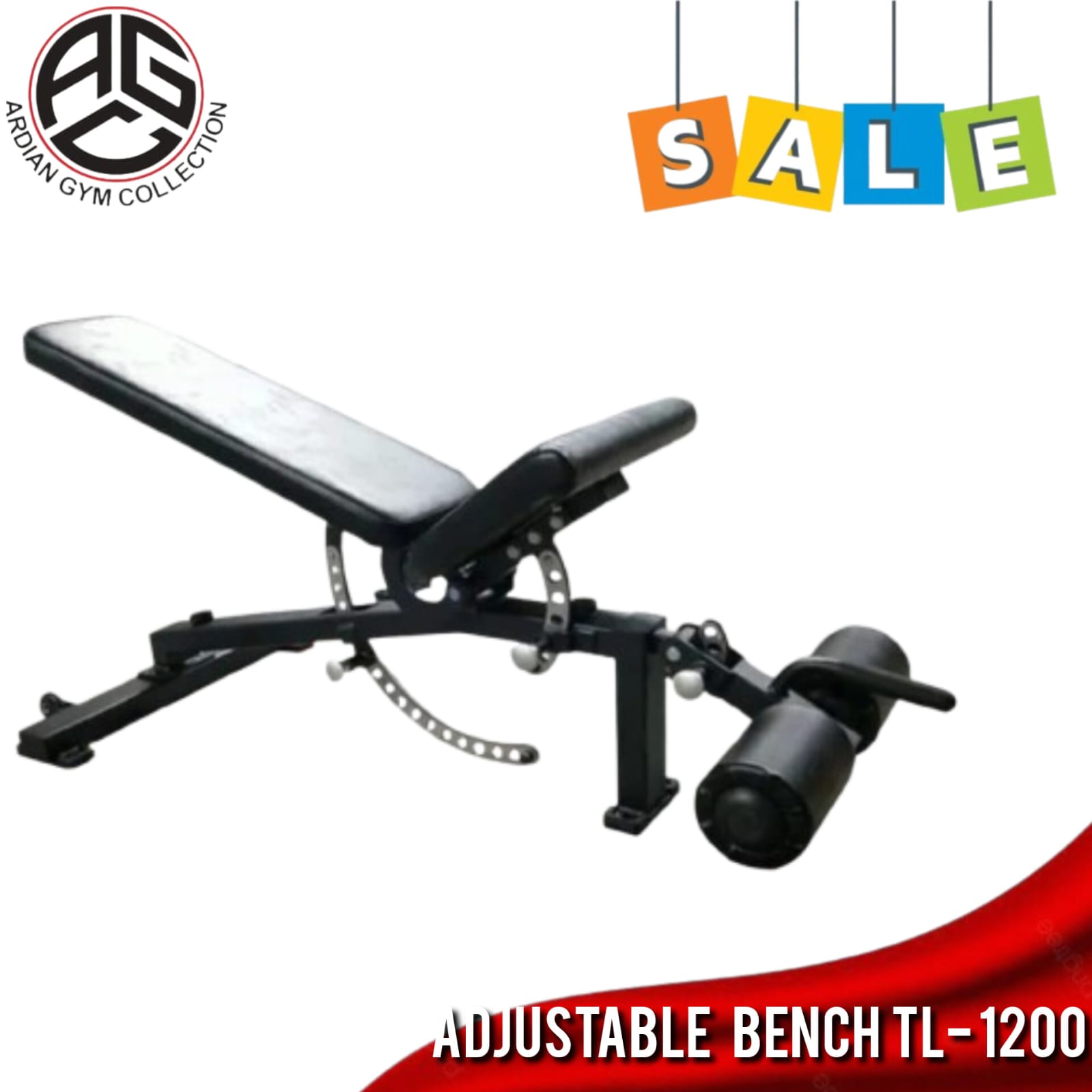 Adjustable Bench TL 1200 - Total Fitness