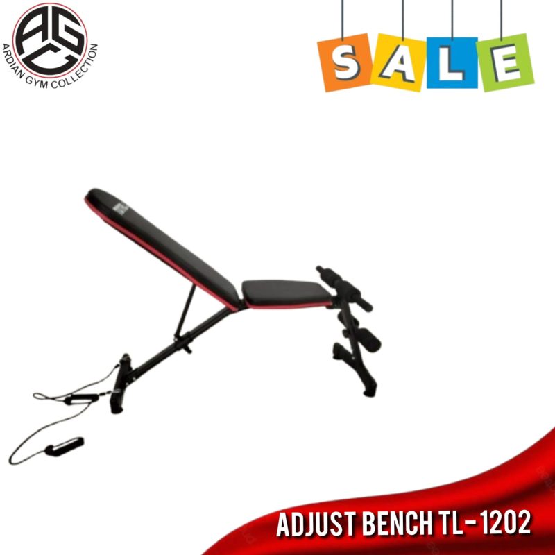 Adjust Bench TL 1202 - Sit Up Bench 3 Posisi - Papan Sit Up
