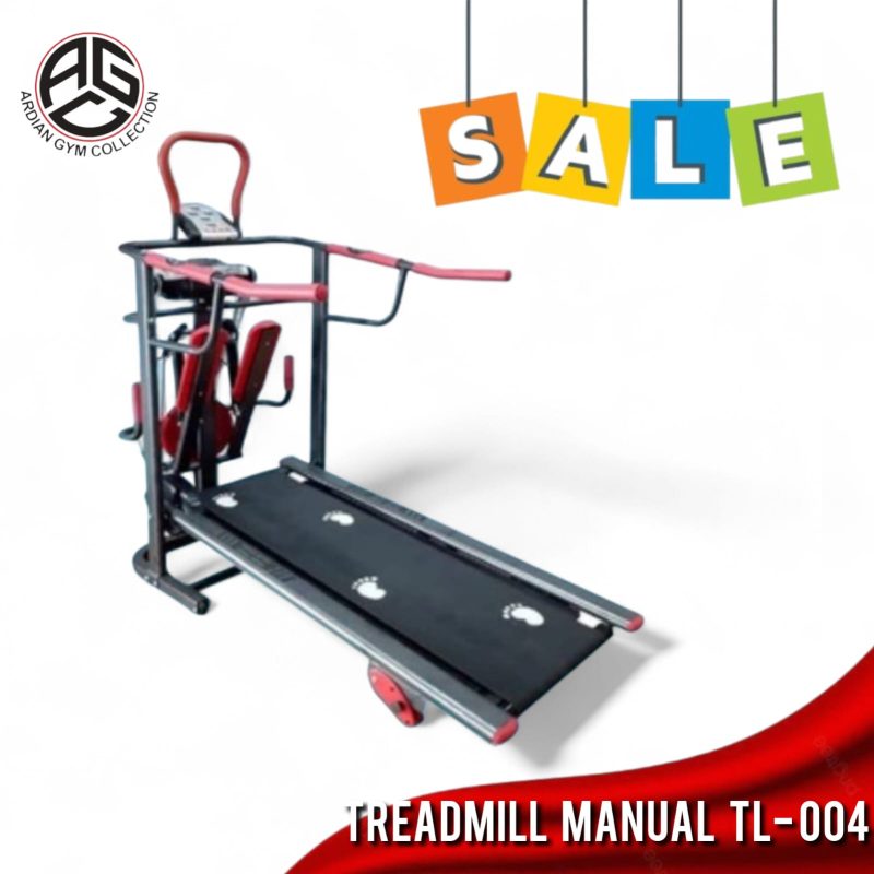 Treadmill Manual 6 Multi Fungsi Manual Treadmill + Stepper + Massager TL 004