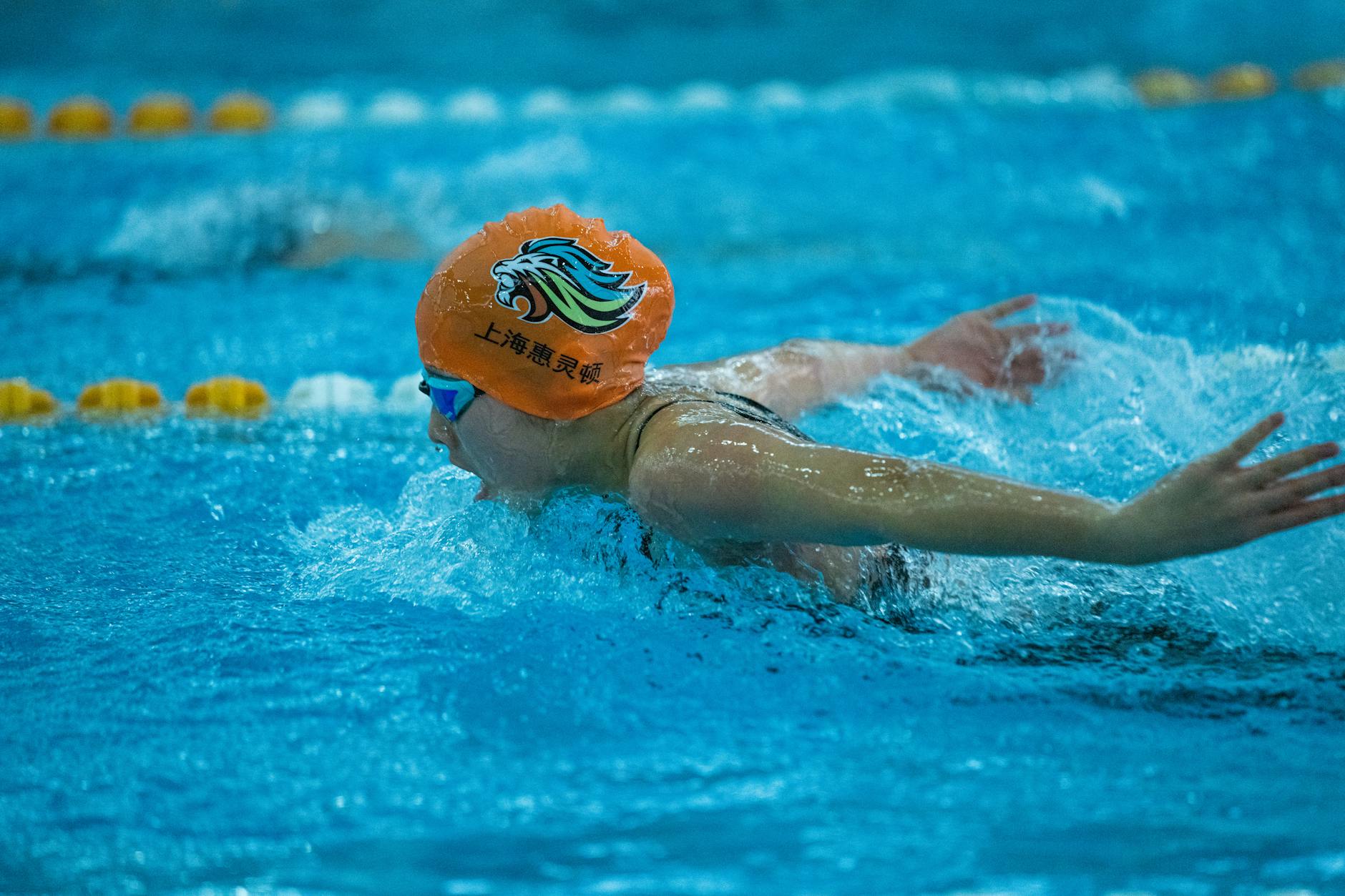 Free stock photo of competitive swimming