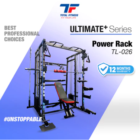 Power Rack Multigym TL-026 + Stack 150kg